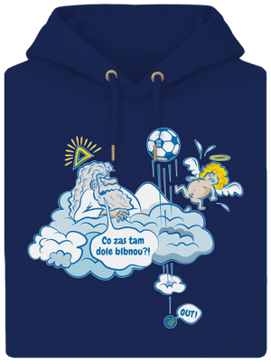 Out unisex mikina premium Navy