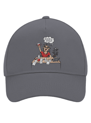 Kabinet kšiltovka baseballka Graphite grey