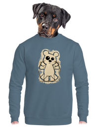 unisex mikina bez kapuce