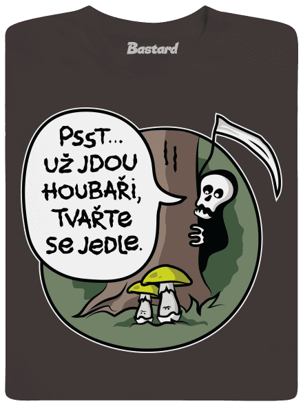 Muchomůrky zelené pánské dlouhý rukáv Bear Brown