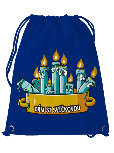 Svíčková vak Royal Blue Mal