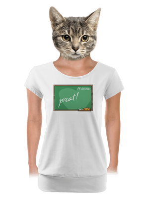 dámské tričko s lemem