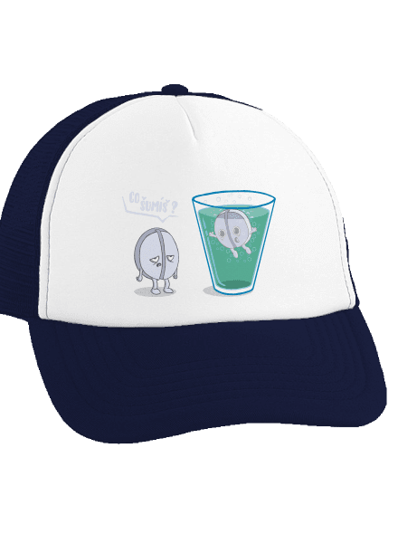 Co šumíš kšiltovka truckerka French Navy cap