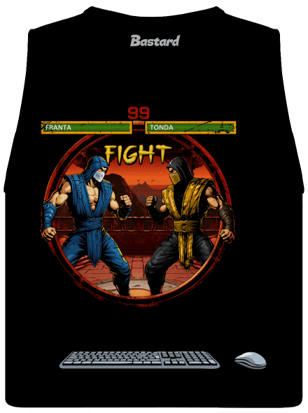 B17: Mortal Kombat dámské tílko volné Black