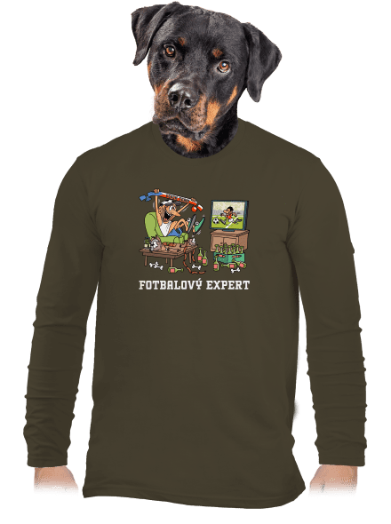 Fotbalový expert pánské dlouhý rukáv Urban Khaki
