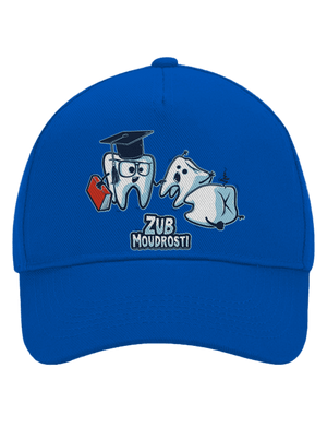 Zub moudrosti kšiltovka baseballka Bright Royal