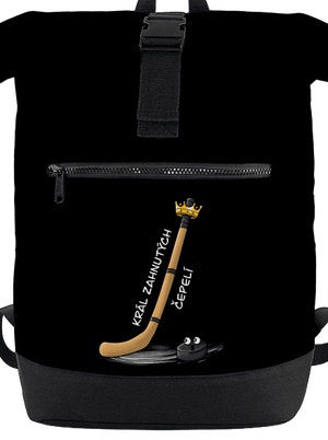 Král zahnutých čepelí - hokej batoh Black