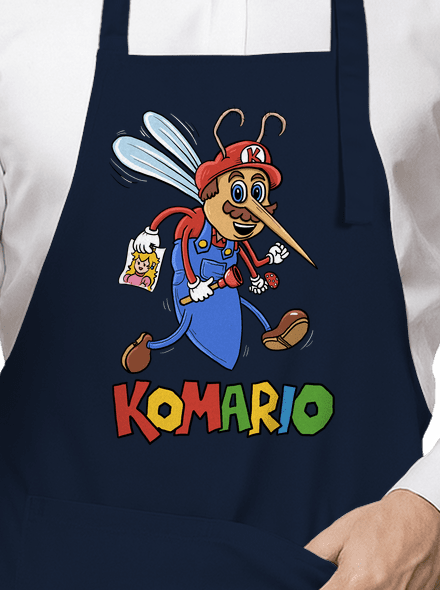 Komario zástěra Navy