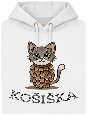 Košiška unisex mikina premium Snowwhite