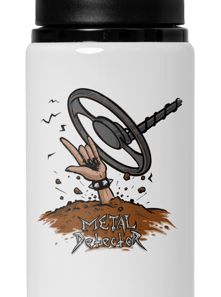 Metal detector lahev na vodu White