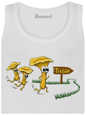 Běží lišky k Táboru dámské tílko klasické White