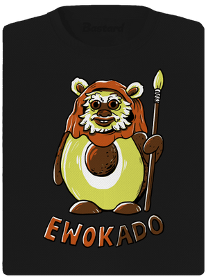 Ewokado dámské sportovní tričko Black