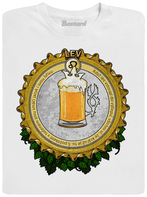 Pivní horoskop: Lev pánské dlouhý rukáv White