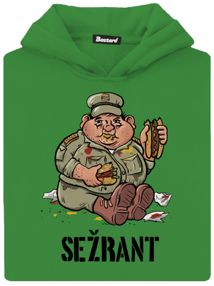 Sežrant dětská mikina klokanka Kelly Green AWD