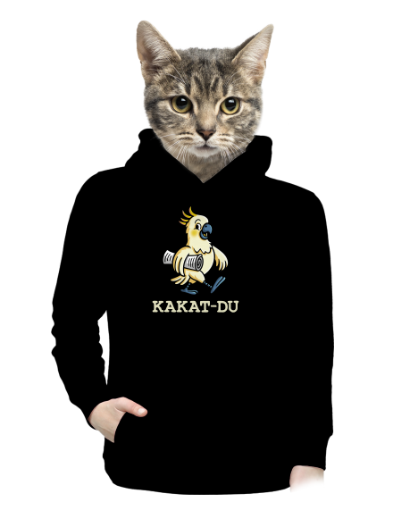 Kakat-du dámská mikina klokanka Black