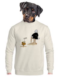 unisex mikina bez kapuce