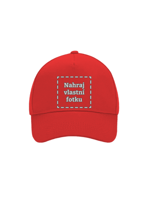 Vlastní potisk kšiltovka baseballka Classic Red