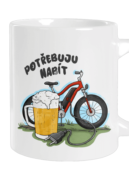 Potřebuju napít velký hrnek White