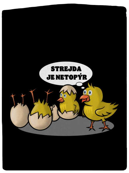 Strejda netopýr dámská mikina na zip Black