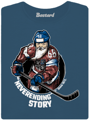 Jarda Forever dámské tričko premium Petrol Blue