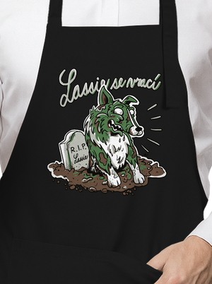 Lassie se vrací zástěra Black