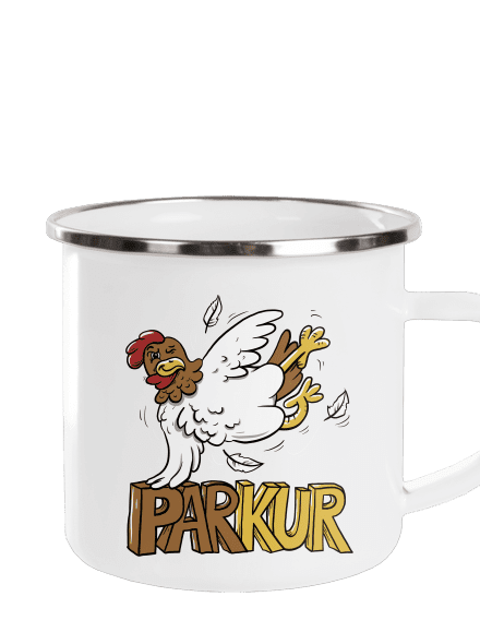 Parkur plecháček White