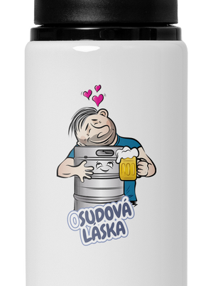 Osudová láska lahev na vodu White