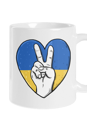 Ukrajina - Mír klasický hrnek White