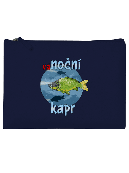 Vánoční kapr taštička French Navy
