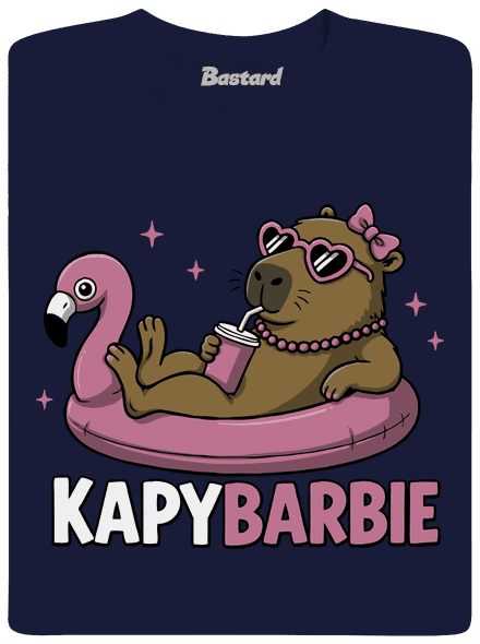 Kapybarbie pánské dlouhý rukáv Navy