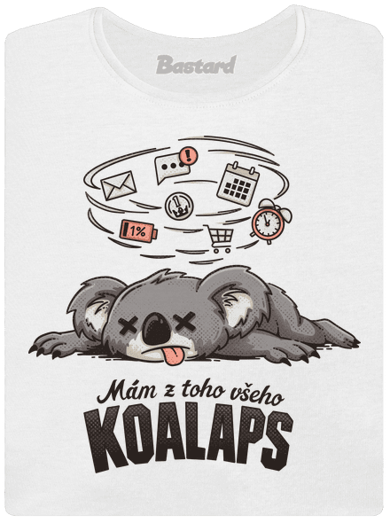 Koalaps dámské tričko s lemem White