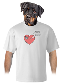 unisex tričko oversized