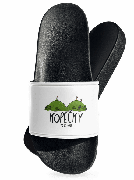 Kopečky pantofle White