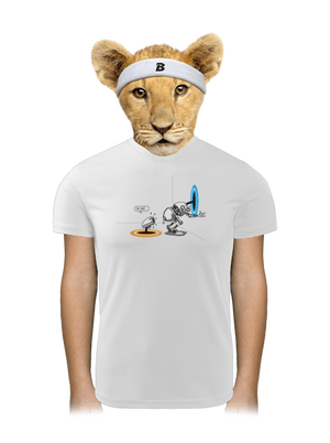 Portal dětské sportovní tričko White