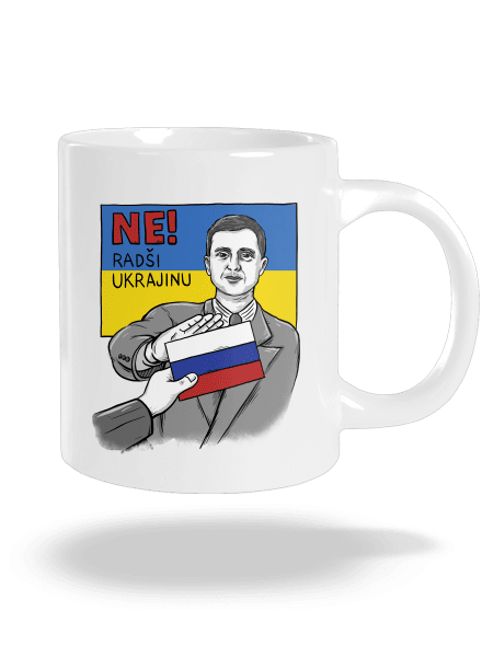 Ne! Radši Ukrajinu velký hrnek White