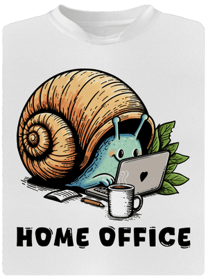 Šnekův home office dětské sportovní tričko White