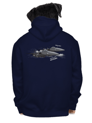 Stíhačka nestíhá pánská mikina na zip Navy