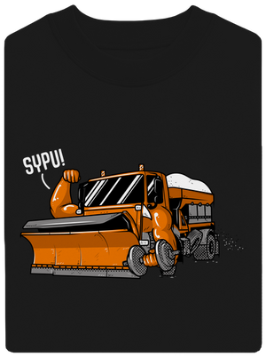 Sypu unisex mikina bez kapuce Black