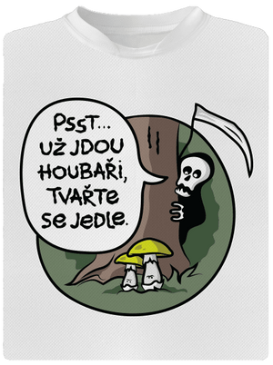 Muchomůrky zelené pánské sportovní tričko White