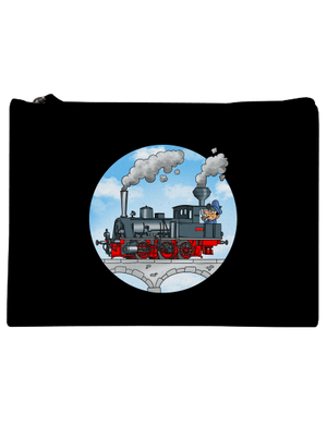 Kouř z komína taštička Black