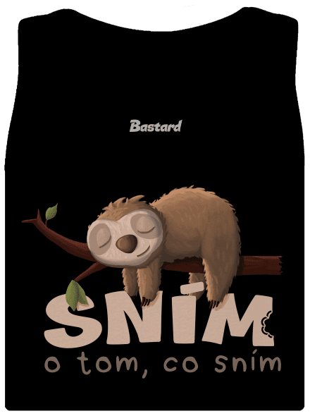 Sním o tom, co sním dámské tílko klasické Black