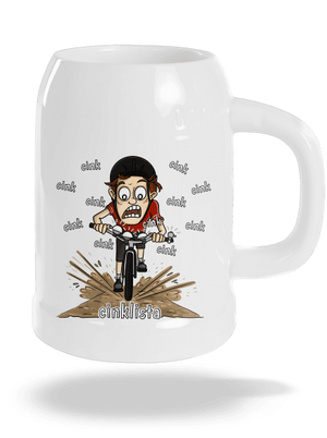 Cinklista půllitr White