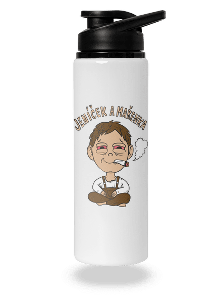 Jeníček a mařenka lahev na vodu White