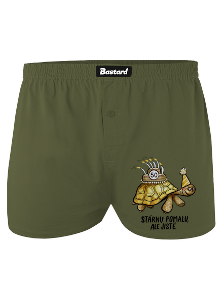 Stárnu pomalu pánské trenky Khaki