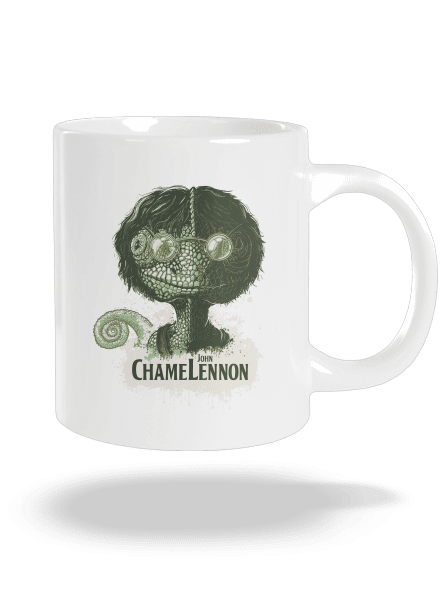 ChameLennon velký hrnek White