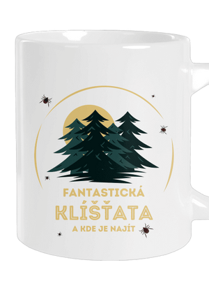 Fantastická klíšťata velký hrnek White