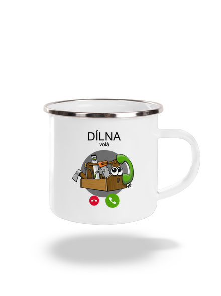 Dílna volá plecháček White