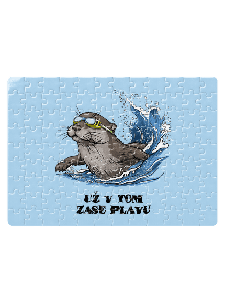 Už v tom zase plavu puzzle White