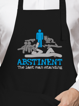 Abstinent zástěra Black