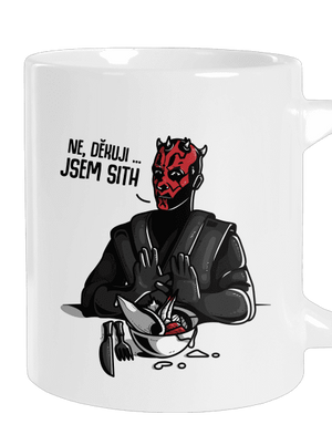 Jsem sith velký hrnek White